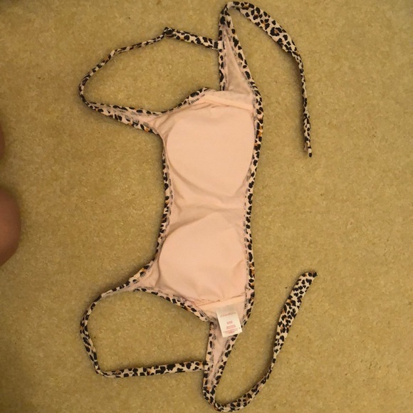 Pink and orange cheetah top - Picture 4 of 5